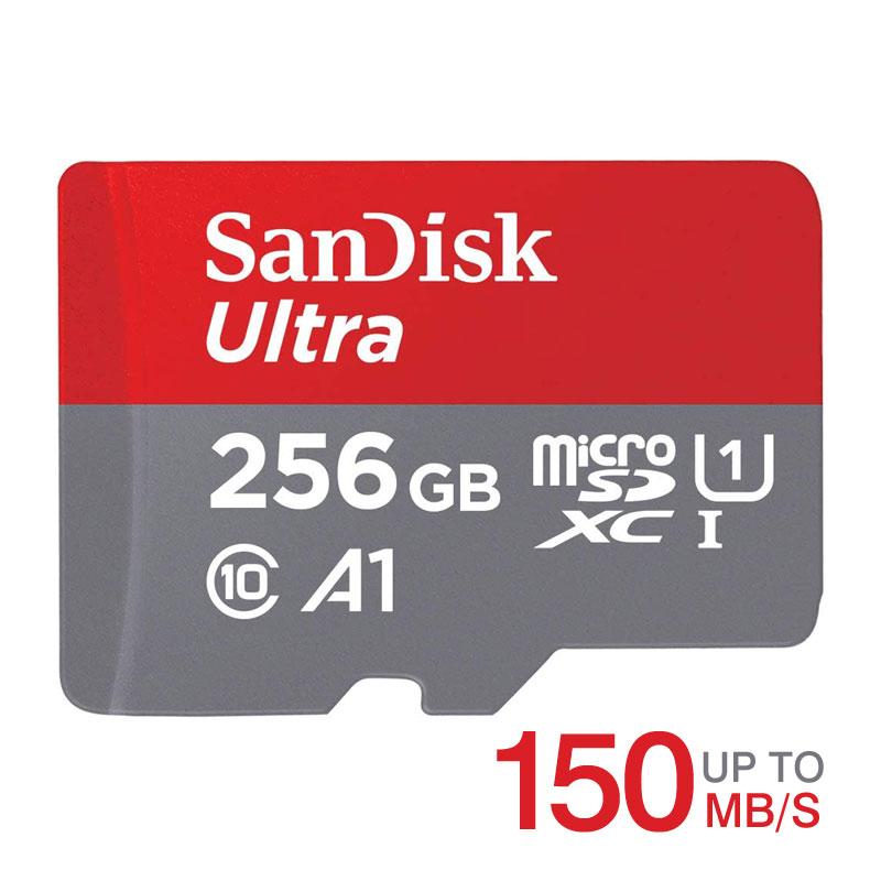 microSDXC マイクロSDカード 256GB SanDisk UHS-I U1 A1 R:150MB/s SDSQUAC-256G-GN6MN海外パッケージ品 Nintendo Switch対応 翌日配達対応 送料無料 | SanDisk