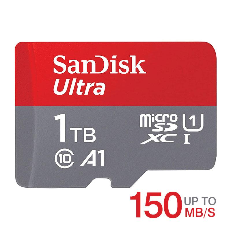 マイクロsdカード microSDXC 1TB SanDisk UHS-I U1 A1対応 R:150MB/s SDSQUAC-1T00-GN6MN 海外パッケージ Nintendo Switch対応 翌日配達送料無料 | SanDisk