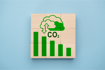 CO2 emissions graph