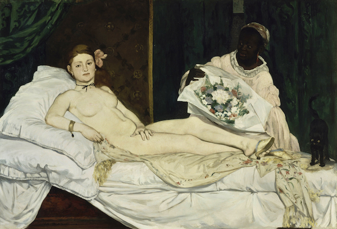 Édouard Manet, Olympia, oil on canvas, 1863 (Musée d'Orsay, Paris)