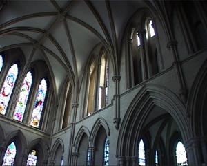 Early Gothic arches, Southwell Minster.