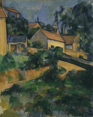 Paul Cézanne, Turning Road at Montgeroult, 1898, oil on canvas, 81.3 x 65.7 cm (Museum of Modern Art, New York)