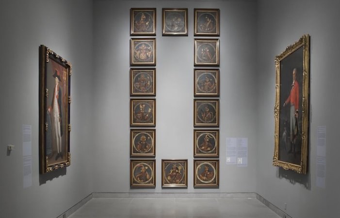 Series of 14 portraits of the Inca Kings, probably mid-18th century, oil on canvas, Peru (Brooklyn Museum)