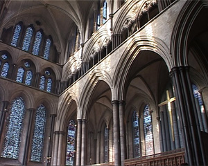 East end of Salisbury Cathedral.