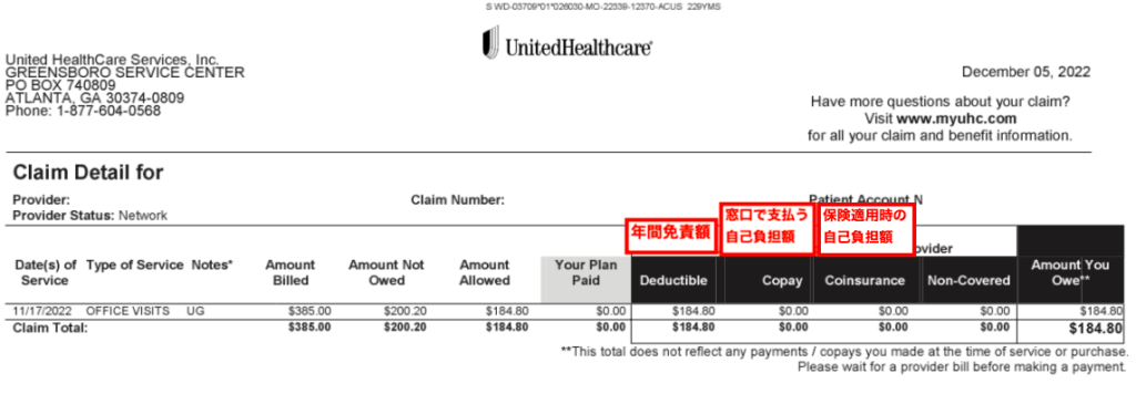 保険会社のウェブサイト