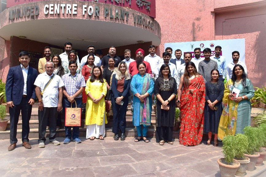 Parichay 2024 at the Virology Hall, Plant Pathology Division, IARI