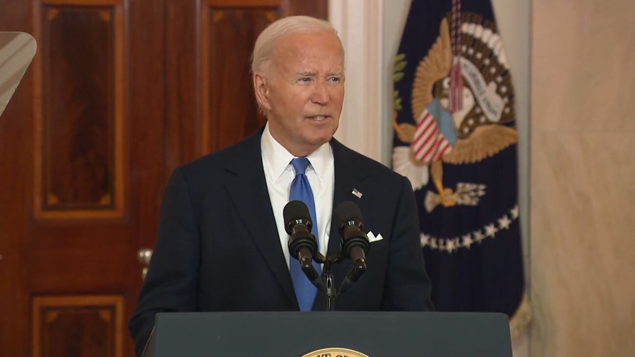 President Biden speaks about the Supreme Court's ruling on presidential immunity Monday, July 1....