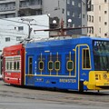 【鹿児島市電】7500形　7502号車(チャギントンラッピング車両)