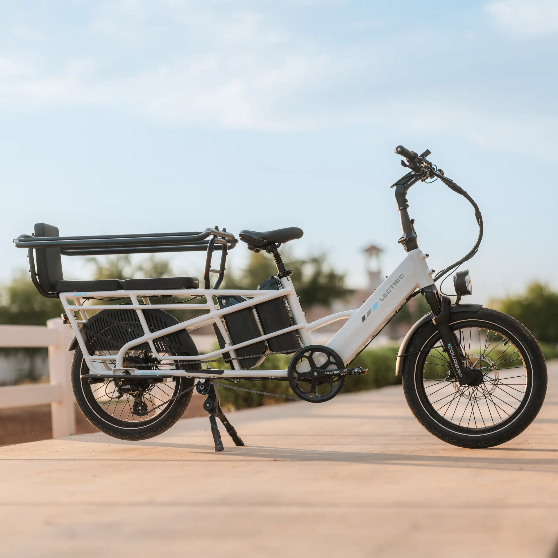 XPedition 2.0 Stratus White Dual-Battery eBike