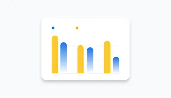 Gráfico que compara los ingresos con las conversiones