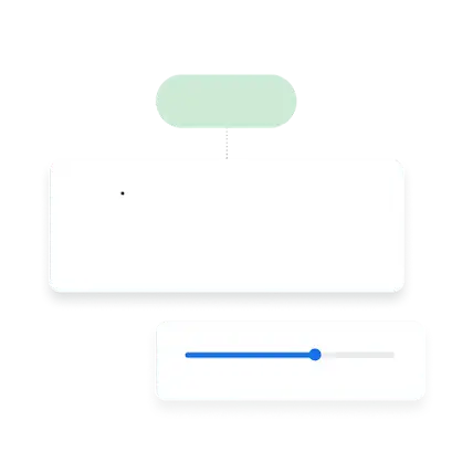 Example of a text ad and related pricing scale