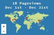 Locations of visitors to this page