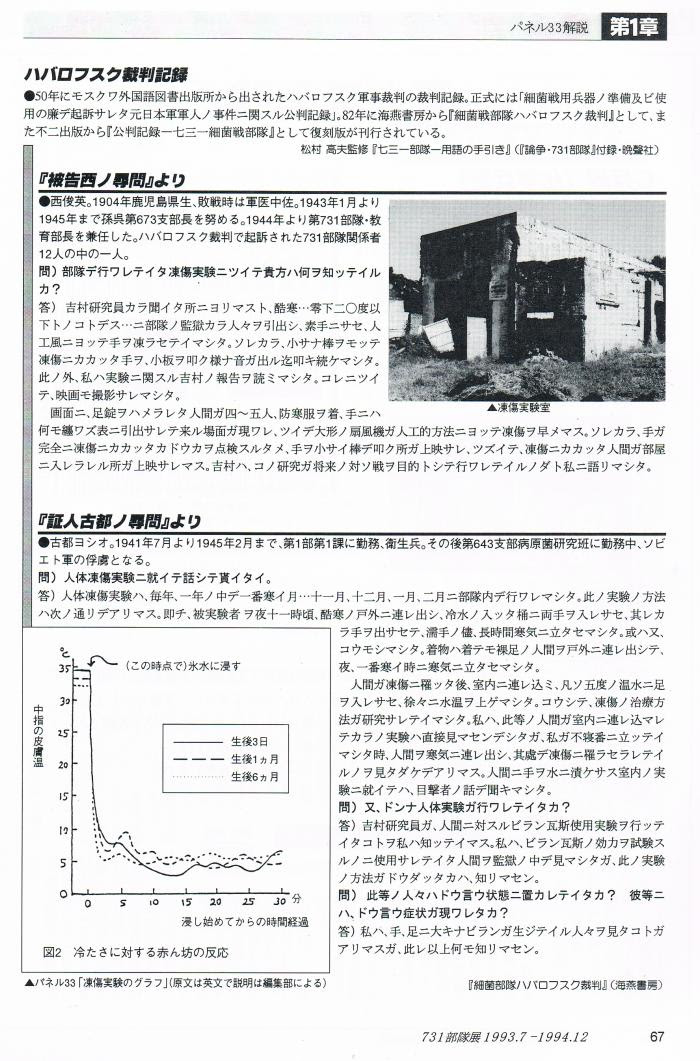 凍傷実験４