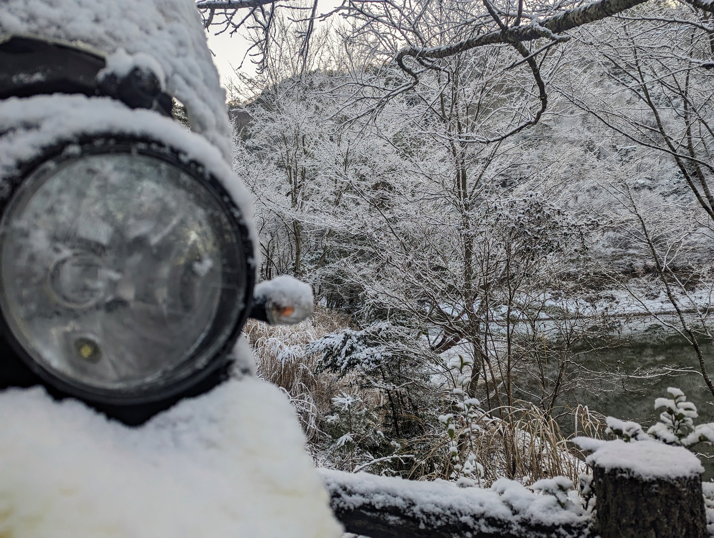 雪中キャンプ