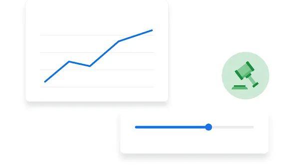 UI showing increasing conversions and increasing spend