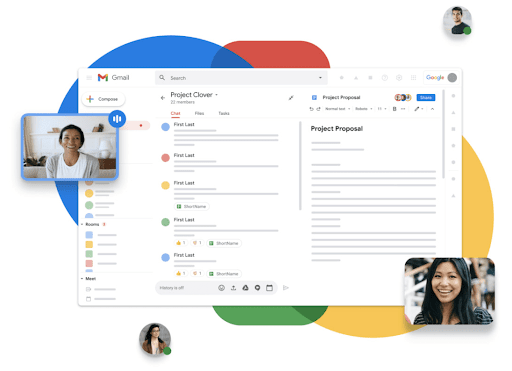 Gmail 是您工作空間的核心