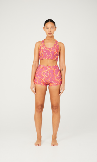 Taliqua Reversible Top - River Run Print