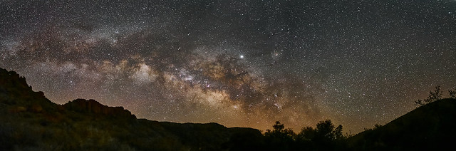 Davis Mountains Milky Way Pano 2019 v2