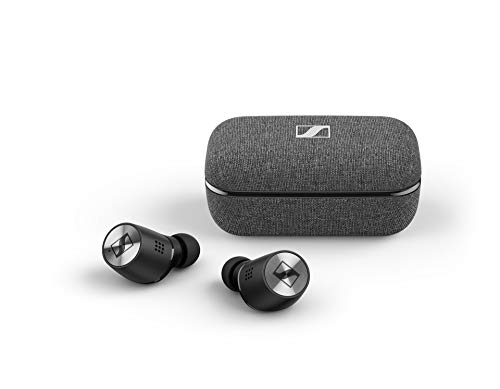 ゼンハイザー Sennheiser ワイヤレスイヤホン bluetooth MOMENTUM True Wireless 2 ブラックノイズキャンセリング LDSアンテナ Bluetooth 5.1ドイツ本社開発7mmドライバー aptX IPX 4 防滴 7+21時間再生 【国内正規品】