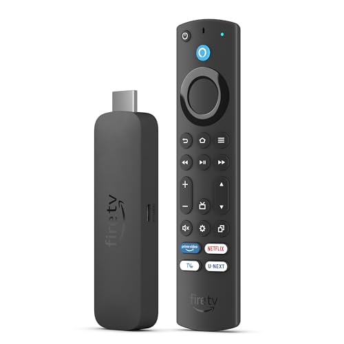 Amazon Fire TV Stick 4K Max(マックス) | Fire TV Stick史上最もパワフル | ストリーミングメディアプレイヤー