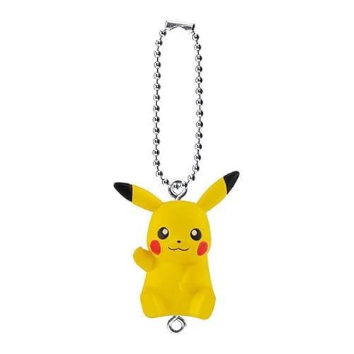 ポケットモンスター ポケモン つまんでつなげてマスコット6 [1.ピカチュウ(ボールチェーンver.)](単品) ガチャガチャ カプセルトイ