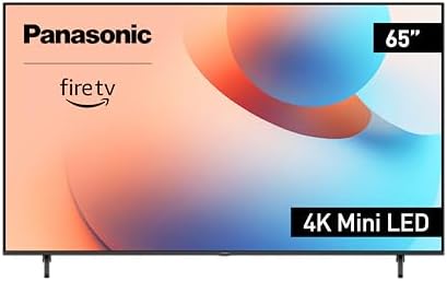 Panasonic W95 Series (2024 Model) 65-inch Mini LED 4K Ultra HD Smart Fire TV, Local Dimming, 144Hz Refresh Rate - 65W95AP