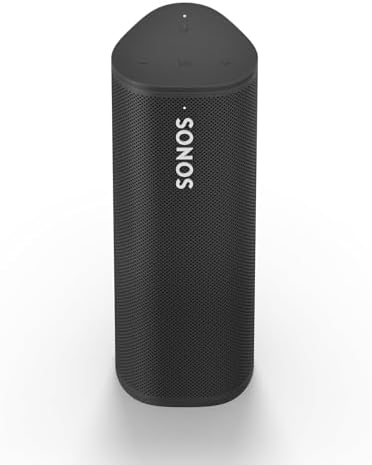 Sonos Roam - Black - Wireless Portable Bluetooth Speaker