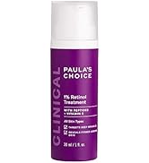 Paula's Choice CLINICAL 1% Retinol Treatment Cream with Peptides, Vitamin C & Licorice Extract, A...