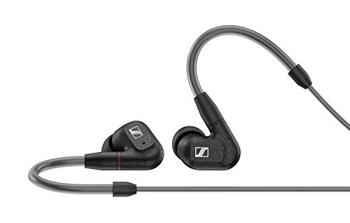 ゼンハイザー Sennheiser イヤホン 有線 IE 300 ブラック ダイナミック カナル型 オーディオファイル MMCX 高遮音性 【国内正規品】