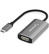 SABRENT USB Type-C to HDMI 2.1 Adapter | 8K/60Hz & 4K/120Hz with DSC Function | 8K/30Hz & 4K Reso...