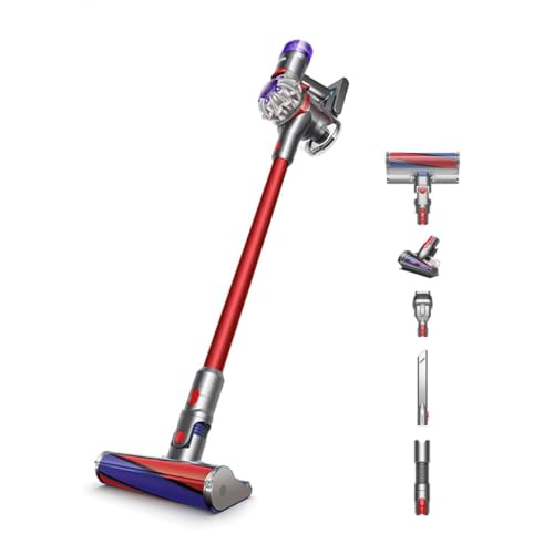 Dyson(ダイソン) コードレス掃除機 Dyson V8 Origin スティック ハンディクリーナー サイクロン (SV25 RD2 EH) 【Amazon.co.jp限定】【変わらないパワフルな吸引力。延長ホース付き。】