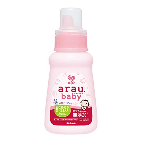 【まとめ買い】arau. アラウベビー 衣類のなめらか仕上げ 本体 480mL 無添加+天然ハーブ【×4個】