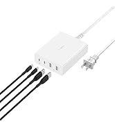 Belkin BoostCharge Pro 108W 4-Port GaN Charger, Multi-Port Desktop Charger Block w/ USB-C PD Fast...