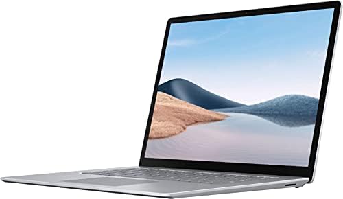 Microsoft Surface Laptop 4 15-inch Touchscreen 256GB SSD AMD Ryzen 7 (8GB RAM, Windows 10 Home, Latest Model) - Platinum, 5UI-00001