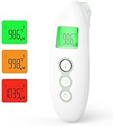 Momcozy Non-Contact Forehead and Ear Thermometer, Digital Infrared Thermometer for Adults and Chi...