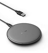 Anker Wireless Charger, PowerWave Pad for Samsung, Qi-Certified 10W Max for iPhone 13/13 Pro/12/1...