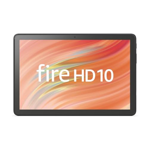 Fire HD 10 タブレット - 10インチHD ディスプレイ 64GB ブラック (2023年発売)