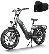 Himiway Big Dog Ebike 48V 20AH/960WH Akku Elektrisches Lastenfahrrad Fetten Reifen 20"×4" Elektro...