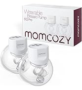 Momcozy Breast Pump S12 Pro Hands-Free, Wearable & Wireless Pump with Soft Double-Sealed Flange, ...