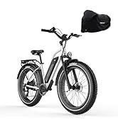 Himiway Cruiser Ebike 26" × 4" E-Fatbike Elektrofahrräder bis zu 96 Km E-Mountainbike 48V 17,5Ah/...