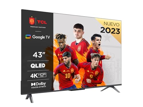 TCL 43" TV 43C641, QLED, UHD, HDR10+, 120 Hz Game Accelerator, Dolby Vision & Atmos, Game Master Smart TV Powered by Google TV