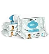 Baby Wipes, Momcozy Water Wipes-Extra Large Size Design, 99% Water Based Wipes & a Drop of Coconu...