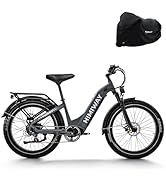 Himiway Zebra/D5 Offroad Ebike 48V 20Ah E-Mountainbike bis zu 128KM Fette Reifen 26"×4" mit Drehm...