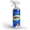 Muddy Mat® Wizz Stain & Odor Remover for strong odor of Cat & Dog Pee Cleaner, Pet urine odor eliminator, Remove strain and Odor from carpets, fabric, clothing, furniture & Pets - 24oz Spray