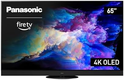 Panasonic Z95 Series (2024 Model) 65-inch OLED 4K Ultra HD Smart Fire TV, Dolby Vision IQ, HDR10+ Adaptive, 144Hz Refresh Rate and Hands-Free Alexa - 65Z95AP