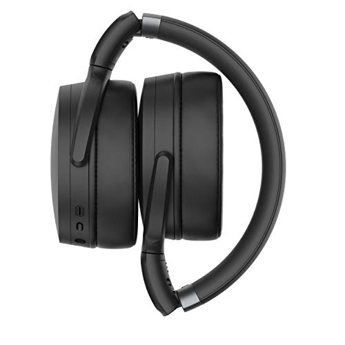 ゼンハイザー Sennheiser ワイヤレスヘッドホン bluetooth HD 450BT ブラック ノイズキャンセリング 低遅延 AAC aptX-LL Bluetooth 5.0 ボイスアシスタント連携 Smart Control App 【国内正規品】