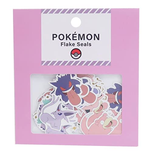 カミオジャパン ポケットモンスター POKEMON Flake Seals パープル&ピンク [017894]