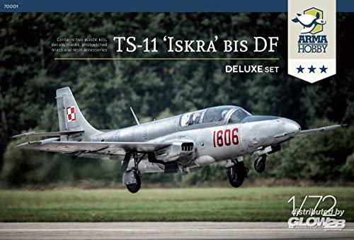 Arma Hobby 1/72スケール TS-11 Iskra デラックスセット 飛行機シリーズ プラスチックモデルキット #70001