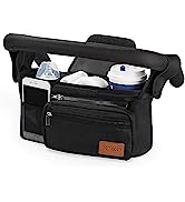 Momcozy Universal Stroller Organizer with Insulated Cup Holder Detachable Phone Bag & Shoulder St...