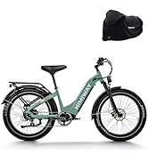 Himiway Zebra/D5 Offroad Ebike 48V 20Ah E-Mountainbike bis zu 128KM Fette Reifen 26"×4" mit Drehm...